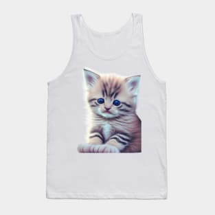 cute little cat Tank Top